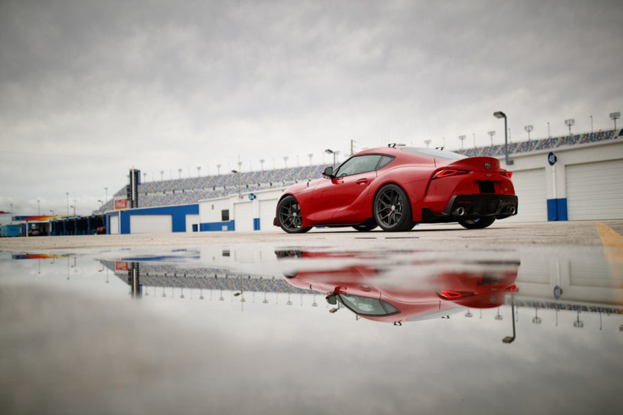 HRE R101 forged wheel on Toyota Supra