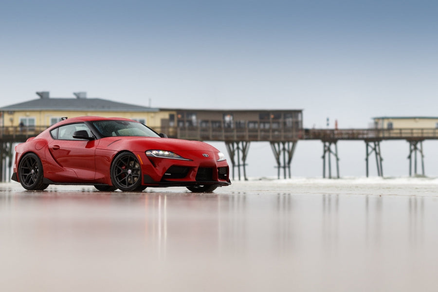 HRE R101 forged wheel on Toyota Supra