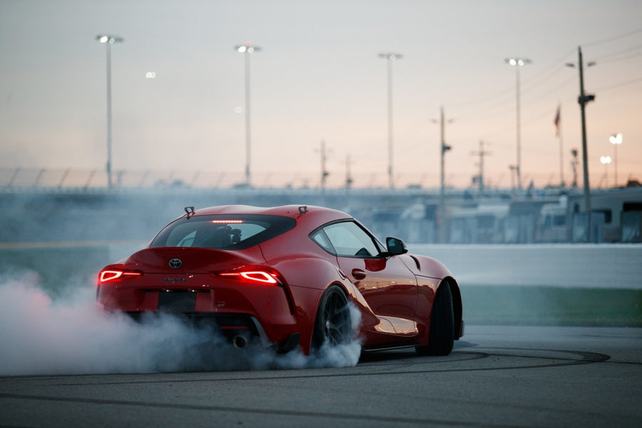 HRE R101 forged wheel on Toyota Supra