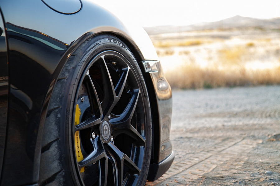 HRE R101 forged wheel on Porsche 997 Turbo S