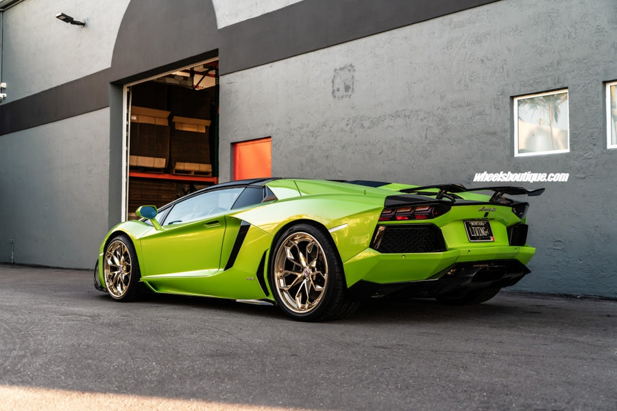 HRE S201H forged wheel on Lamborghini Aventador Roadster