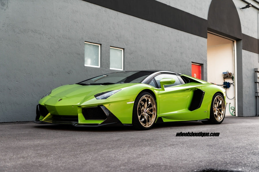 HRE S201H forged wheel on Lamborghini Aventador Roadster