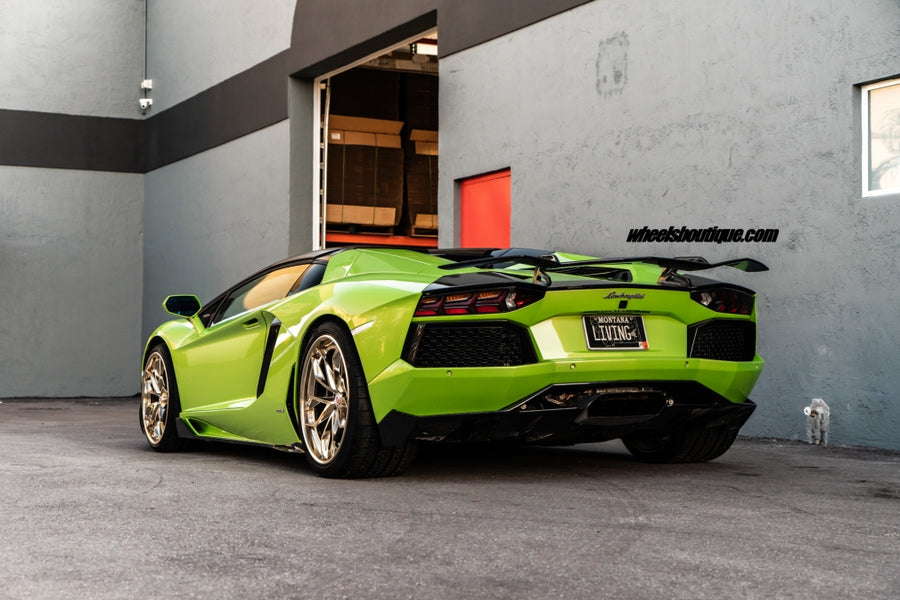 HRE S201H forged wheel on Lamborghini Aventador Roadster