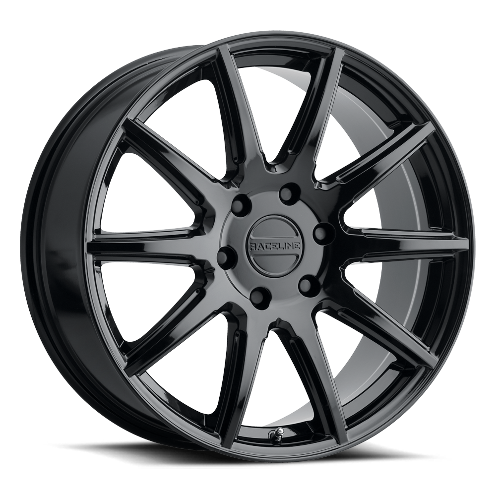 Raceline 159B SPIKE Gloss Black wheel