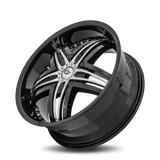 Diablo Blitz G1 22x9.5 +13mm Gloss Black