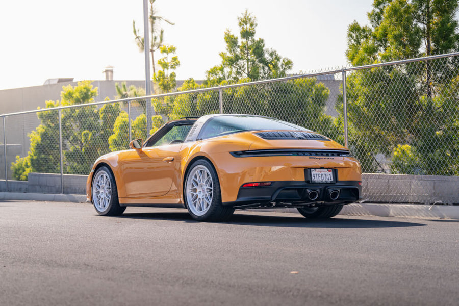 HRE 300 GTS forged wheel on Porsche 9922 Carrera GTS Targa