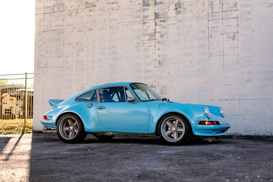 HRE 517K forged wheel on Porsche 911 RSR Backdate