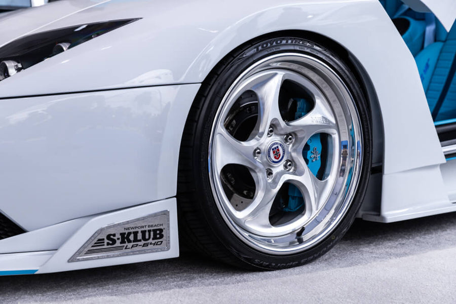 HRE 522 forged wheel on S Klub LA Lamborghini Murcielago