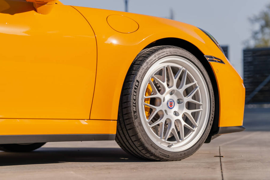 HRE 300 GTS forged wheel on Porsche 9922 Carrera GTS Targa