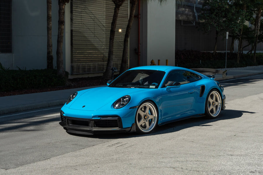 HRE 527 forged wheel on Porsche 992 Turbo
