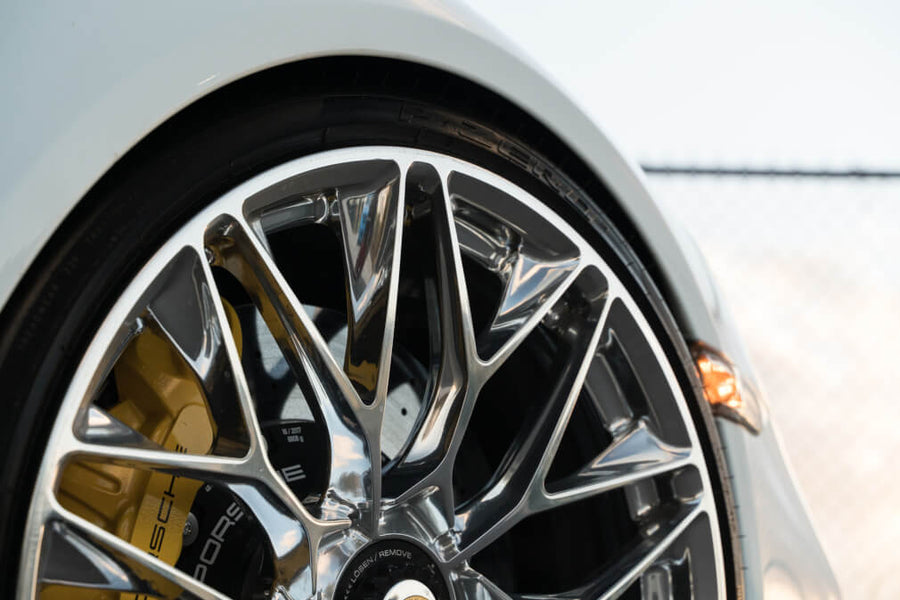 HRE P200 forged wheel on Porsche 9912 Turbo Cabriolet