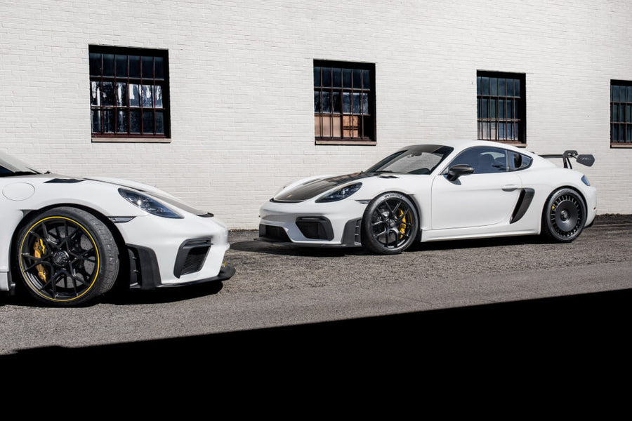 HRE 935M forged wheel on Porsche 718 GT4 RS