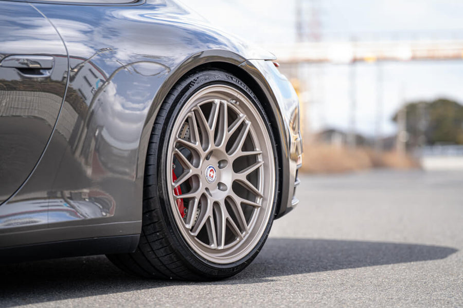 HRE 300 GTS forged wheel on Porsche 992 Carrera S