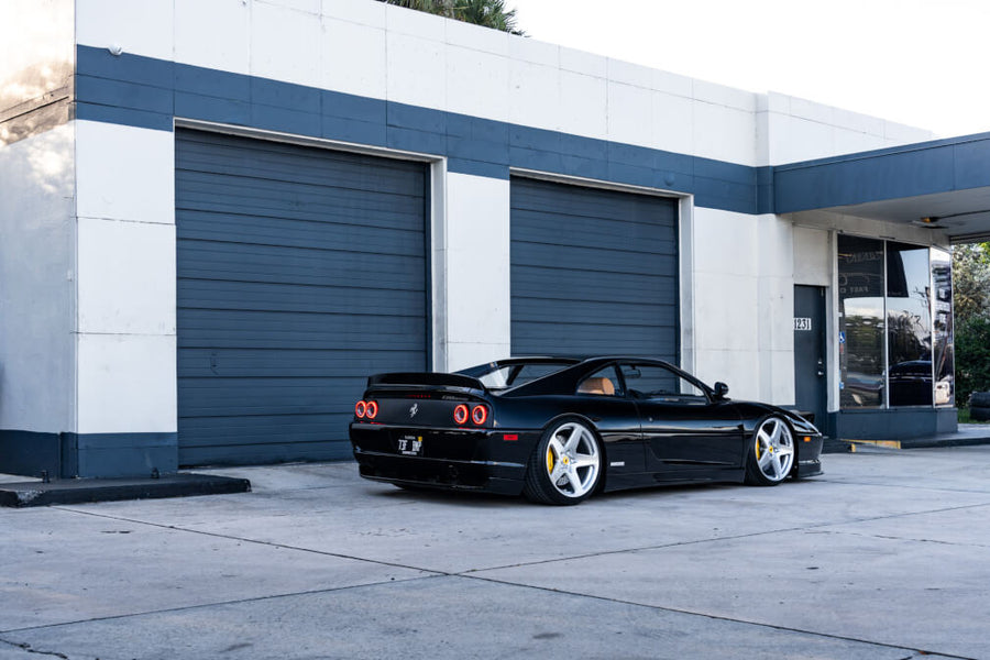 HRE 527M forged wheel on Ferrari F355