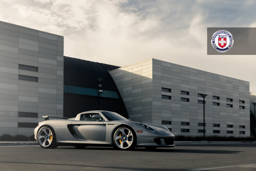 HRE 522M forged wheel on Porsche Carrera GT Silver