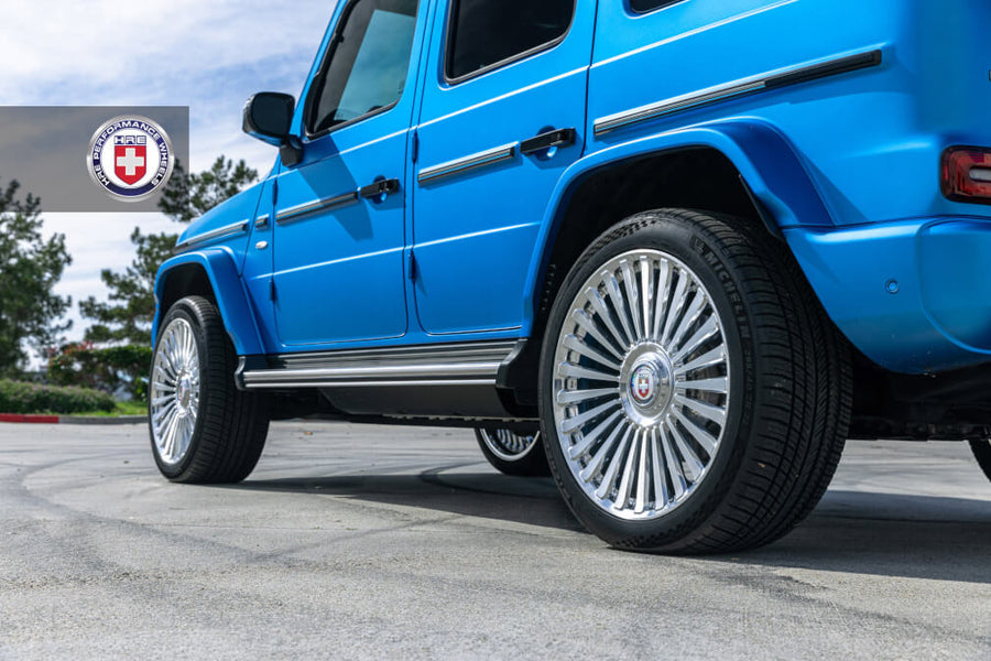 HRE L103M forged wheel on Mercedes Benz G 580