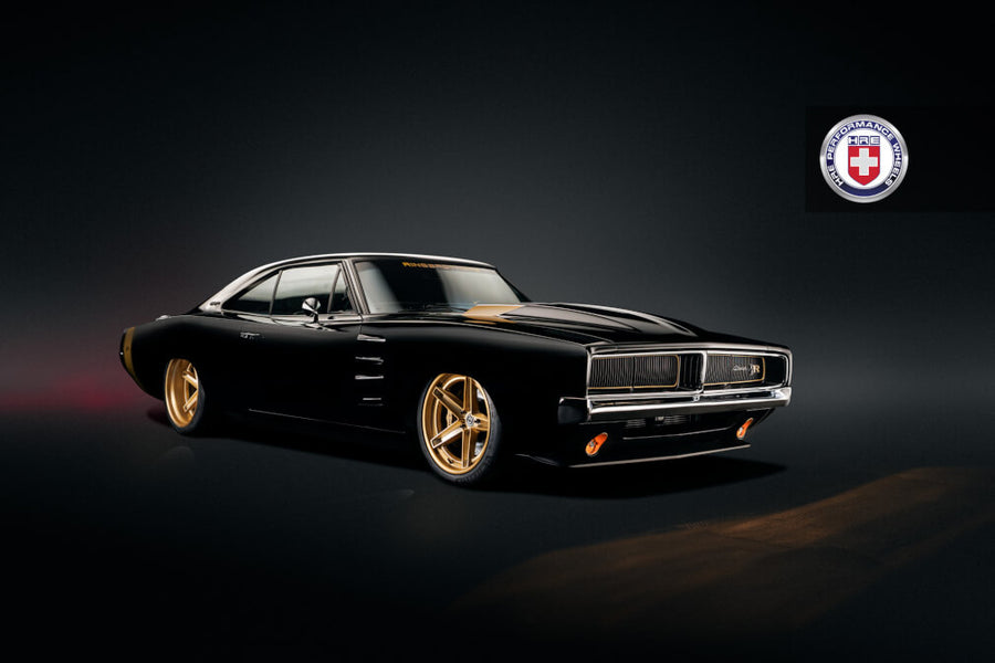 HRE Tusk forged wheel on Ringbrothers Tusk 1970 Dodge Charger