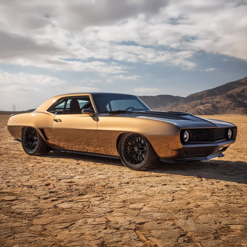 Brixton Forged VL4 on Camaro Pro Street