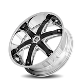 Diablo Fury FUR 26x10 +30mm Chrome