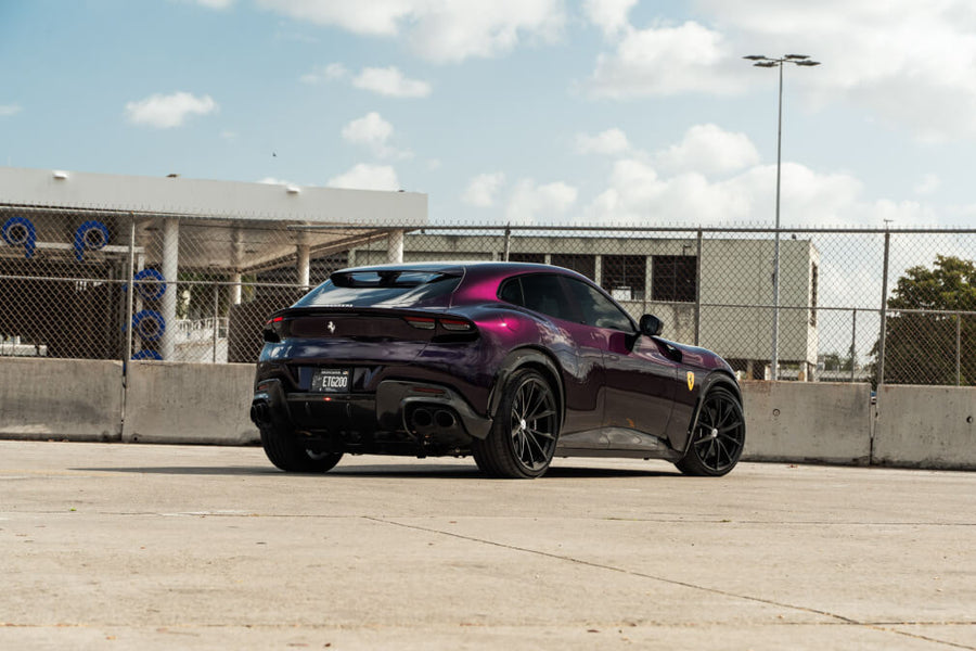 HRE P204 forged wheel on Ferrari Purosangue Viola Hong Kong