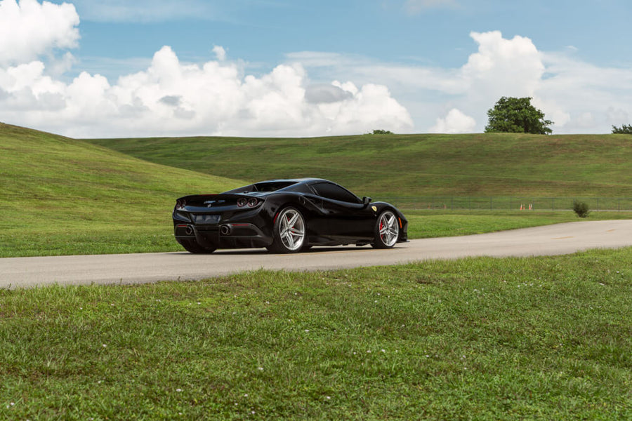 HRE P107SC forged wheel on Ferrari F8 Spider