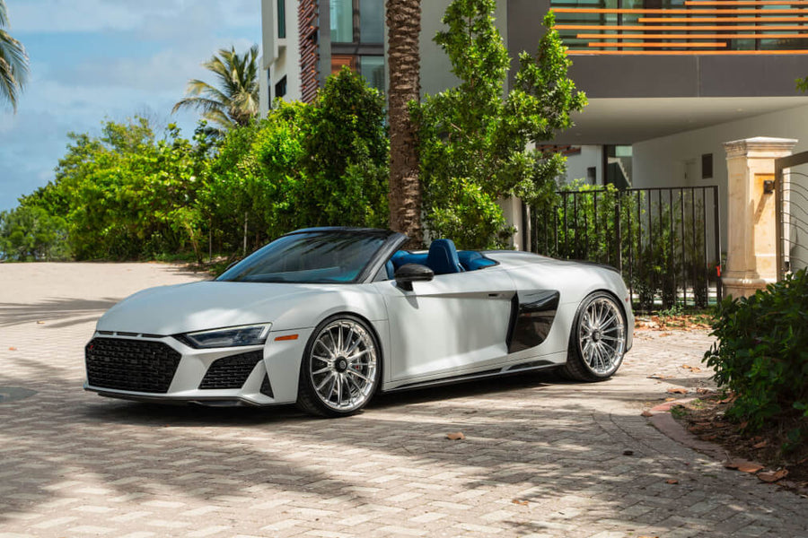 HRE P103 forged wheel on Audi R8 V10 Spyder