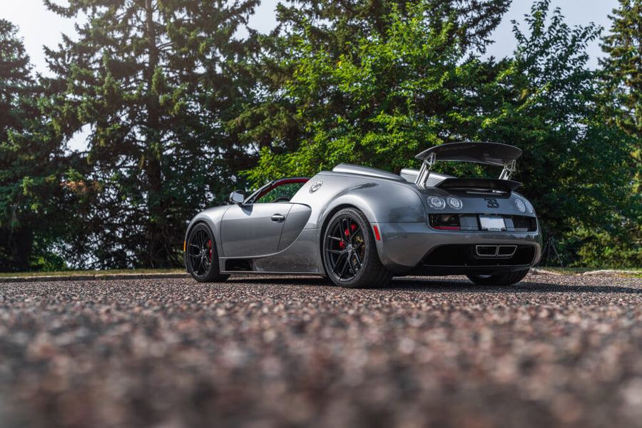 HRE P101SC forged wheel on Bugatti Veyron