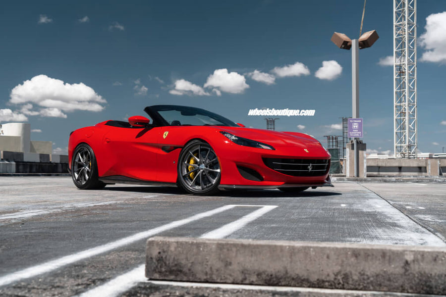 HRE S204 forged wheel on Ferrari Portofino