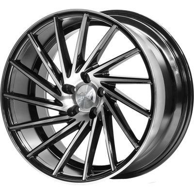 1AV ZX1 Black Machined Wheel