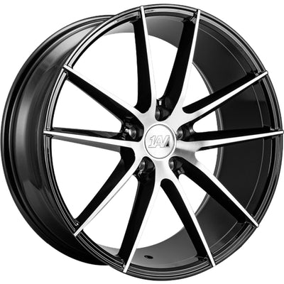 1AV ZX7 Black Polished Wheel