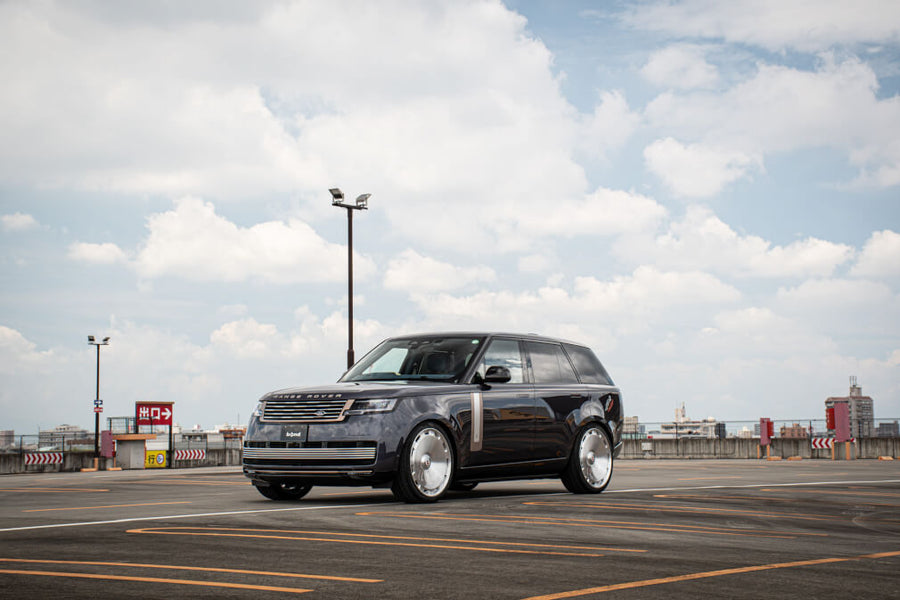 HRE L108M forged wheel on Range Rover SV