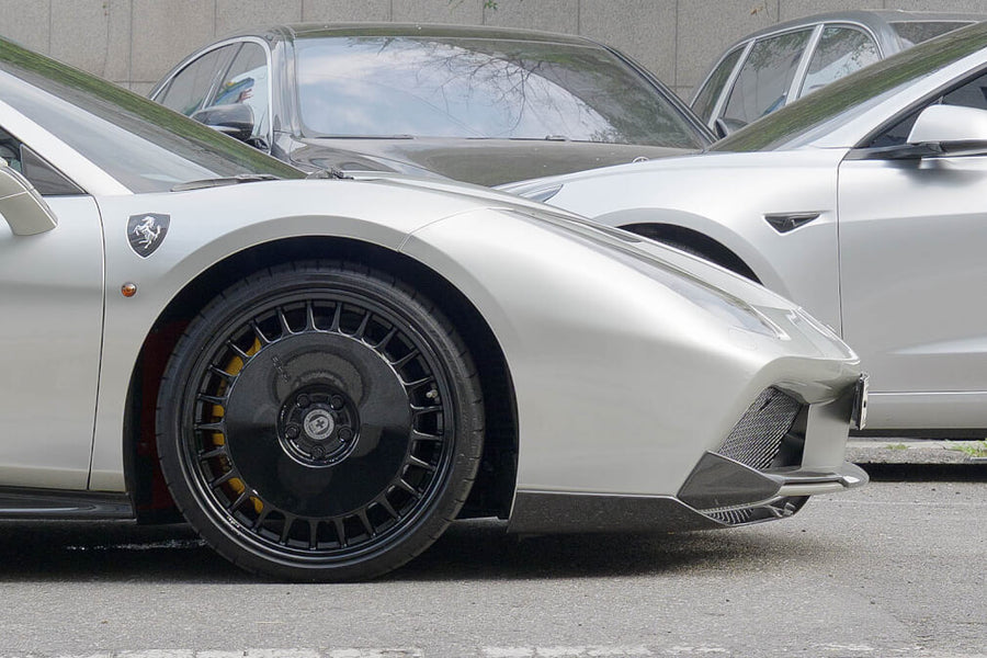 HRE P301 forged wheel on Ferrari 488 GTB