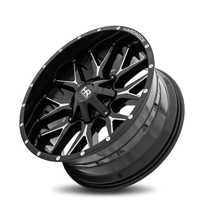 Hardrock Offroad H700 Gloss Black Milled wheel