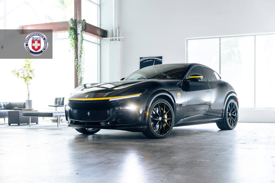 HRE P204 forged wheel on Ferrari Purosangue