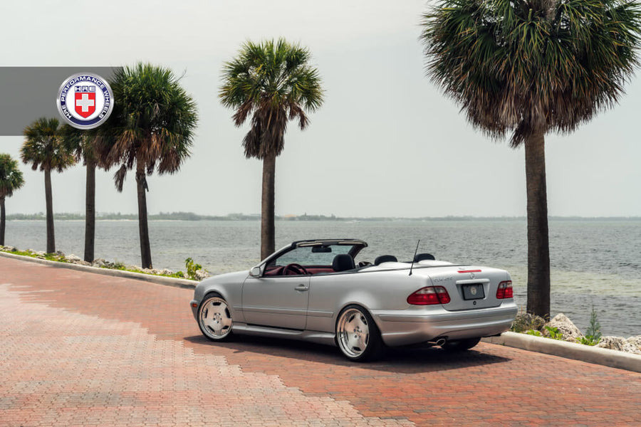HRE 544 forged wheel on Mercedes Benz CLK 430