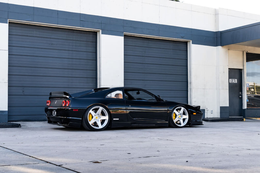 HRE 527M forged wheel on Ferrari F355