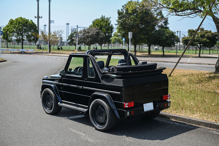 HRE 544 forged wheel on Mercedes Benz G500 Cabrio