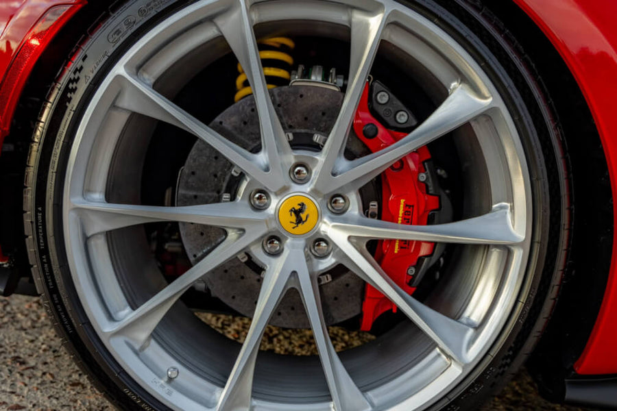 HRE P204 forged wheel on Ferrari 296 GTB