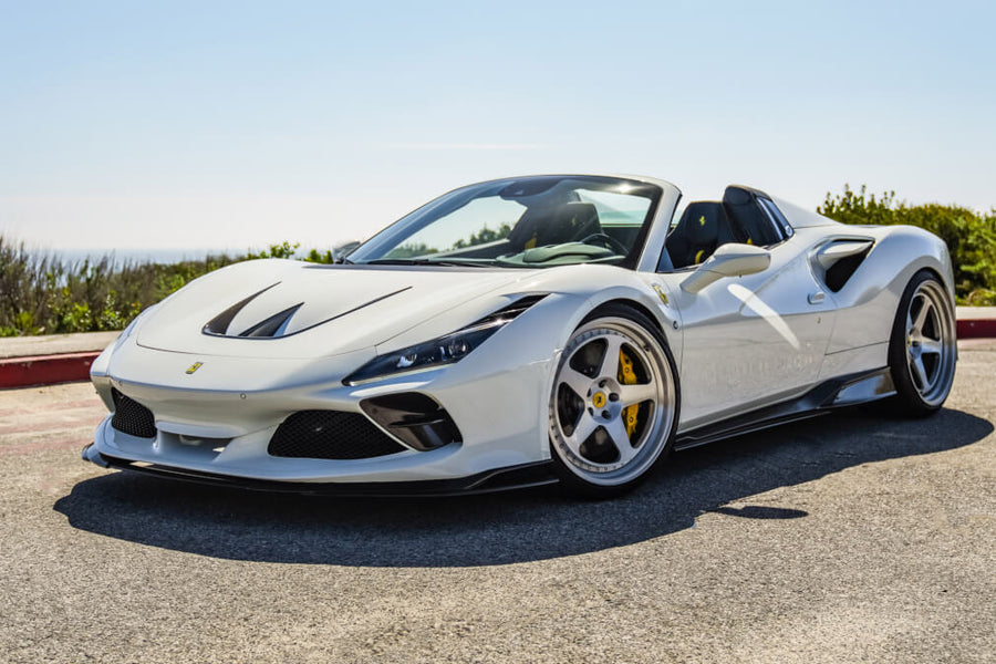 HRE 305 forged wheel on Ferrari F8 Spider
