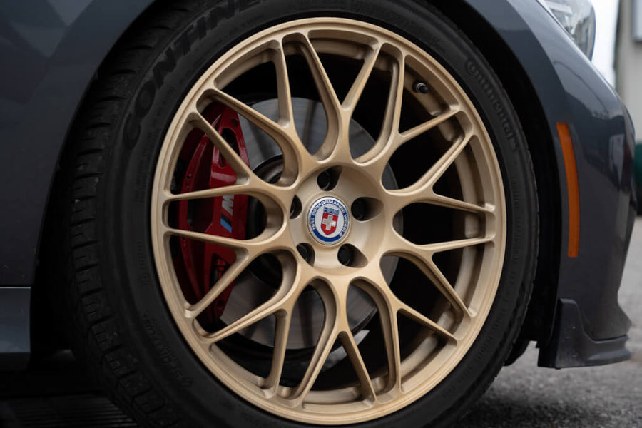 HRE RC100 forged wheel on BMW M340I