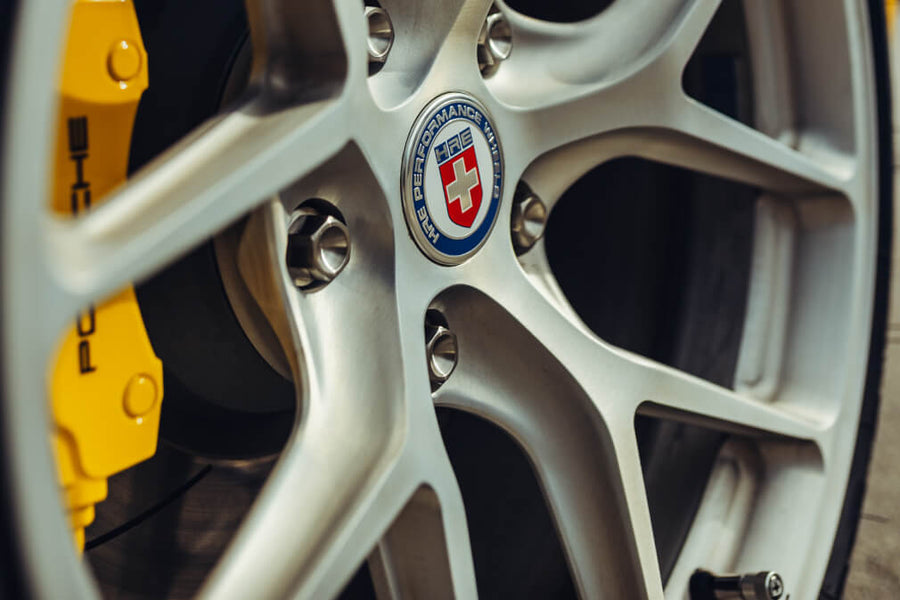 HRE R101 forged wheel on Porsche 996 Turbo