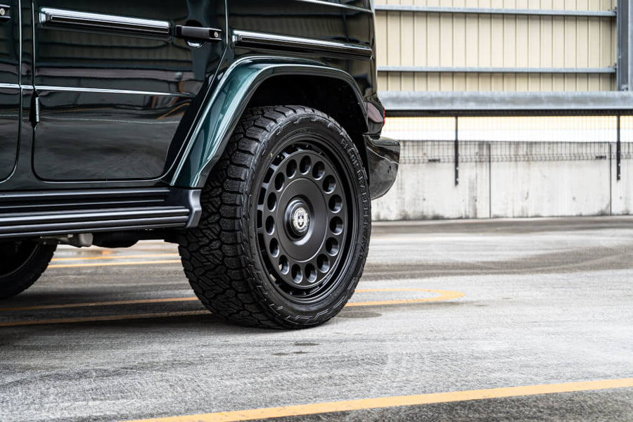 HRE 037 GTM forged wheel on Mercedes Benz G 400D