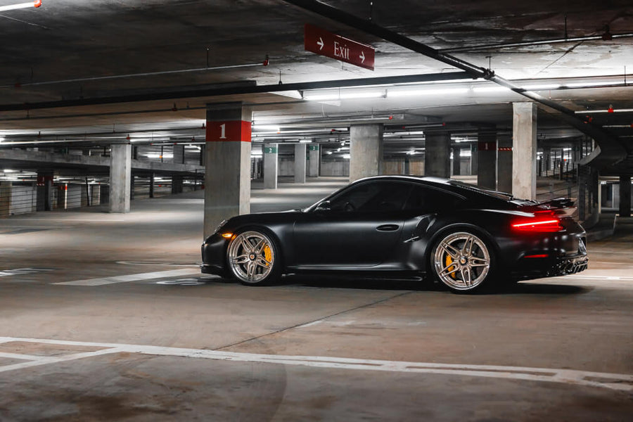 HRE S107SC forged wheel on Porsche 9912 Turbo S