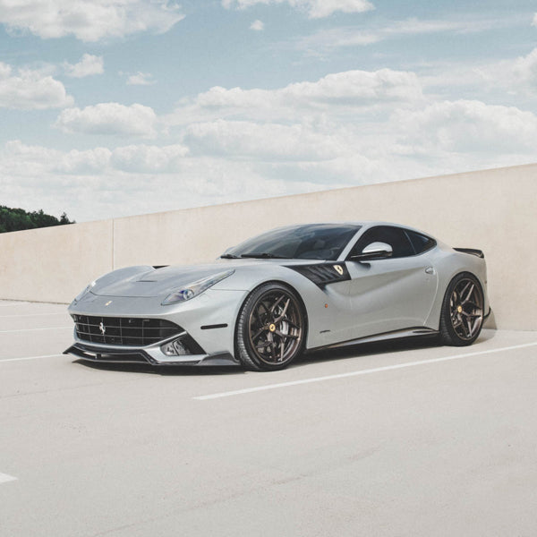 Brixton Forged PF5 on Ferrari F12 Silver