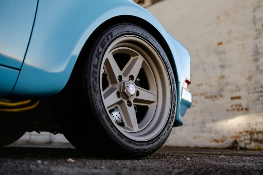HRE 517K forged wheel on Porsche 911 RSR Backdate