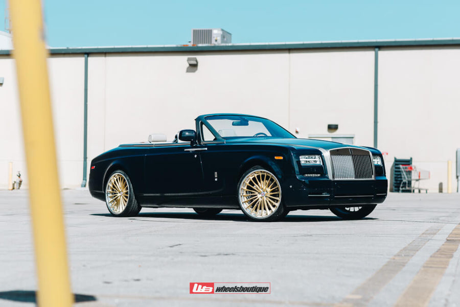 HRE S209H forged wheel on Rolls Royce Phantom Drophead