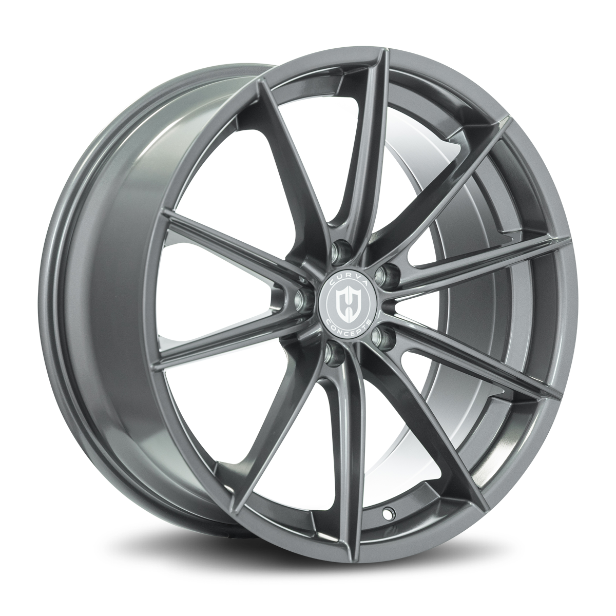 Curva CFF46 Gun Metal wheel
