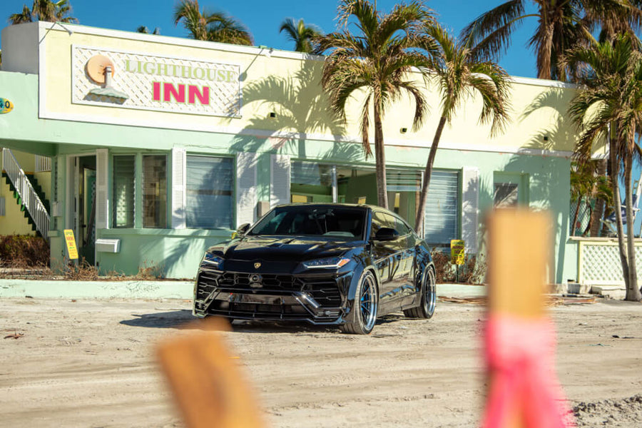 HRE S204H forged wheel on Lamborghini Urus Widebody