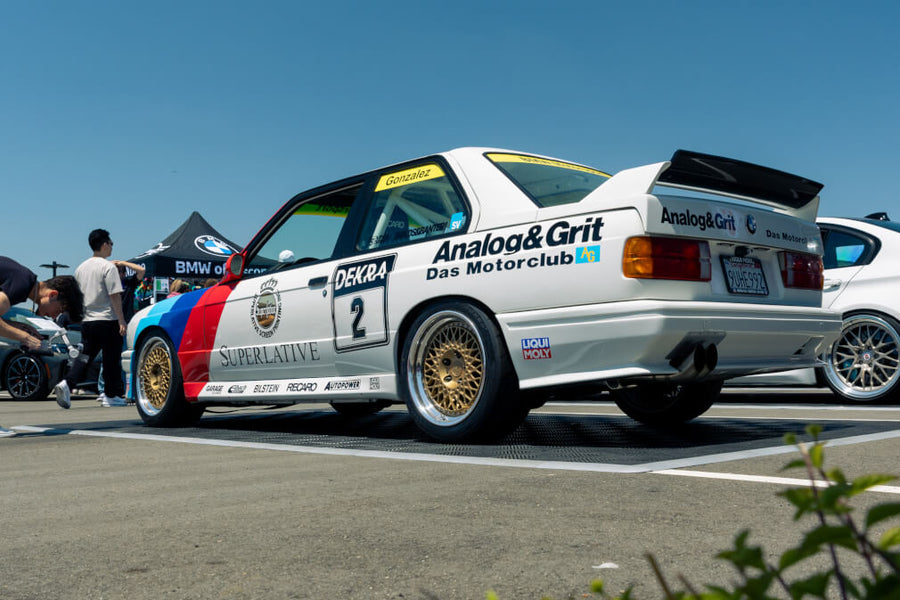 HRE 501 forged wheel on BMW E30 M3