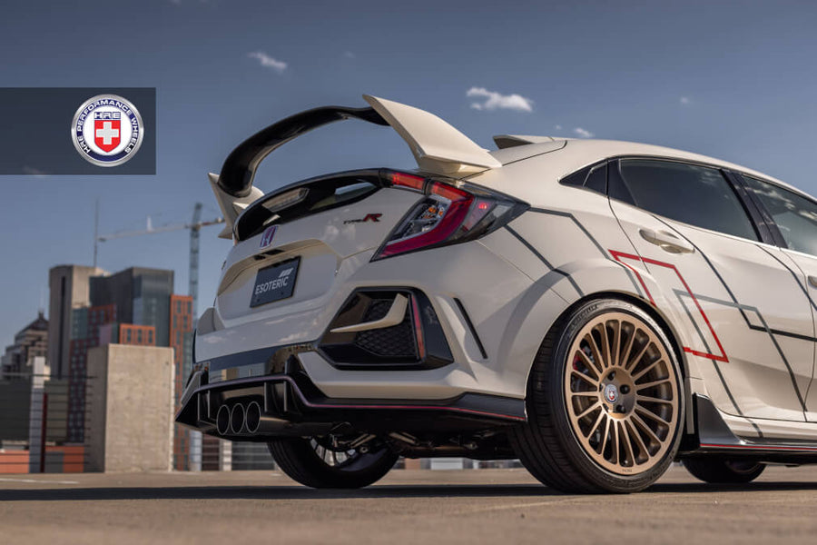 HRE 309M forged wheel on Honda Civic Type R